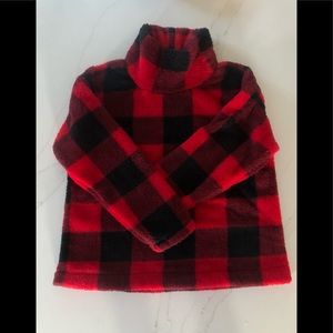 Buffalo check - high neck - pullover